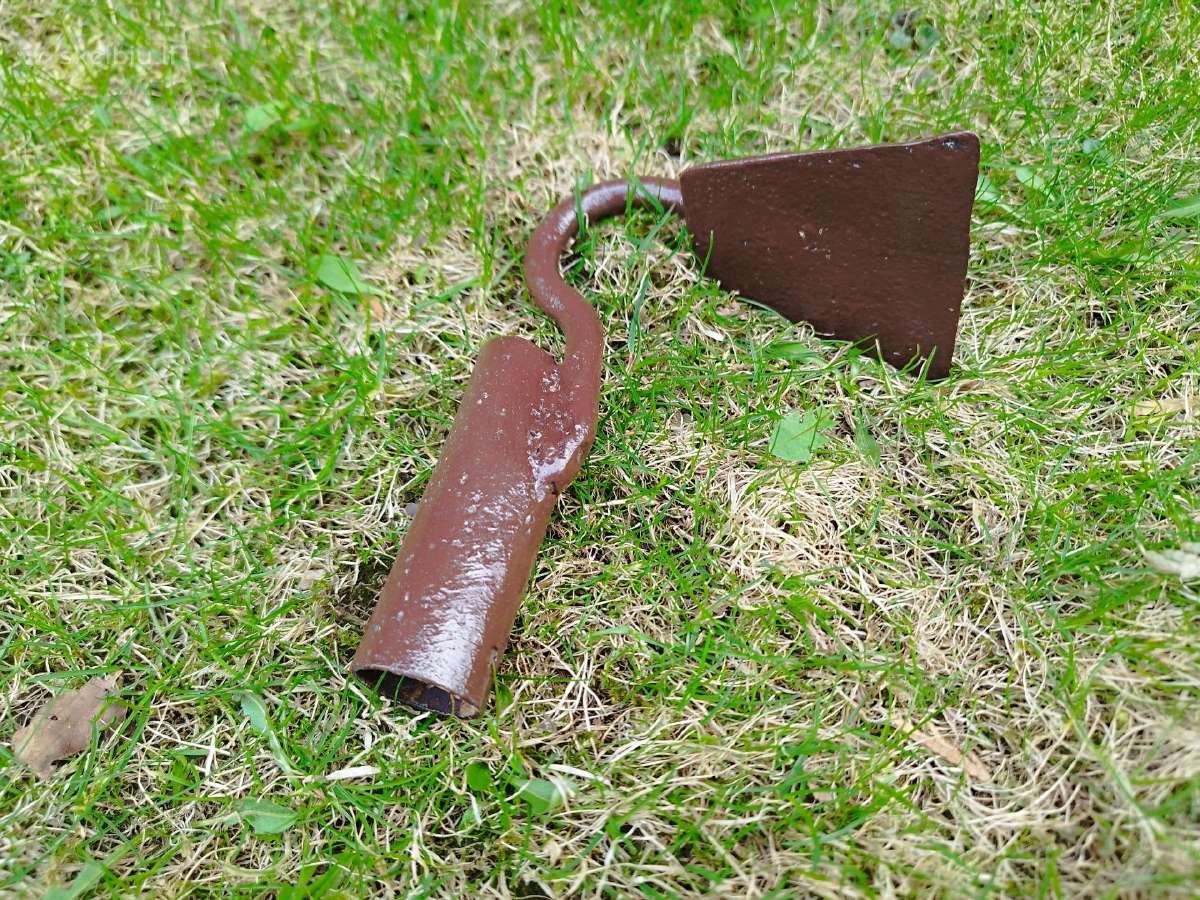 Kauptukas žemės sodo darbams metalinis tvirtas - nuotraukos Nr. 3