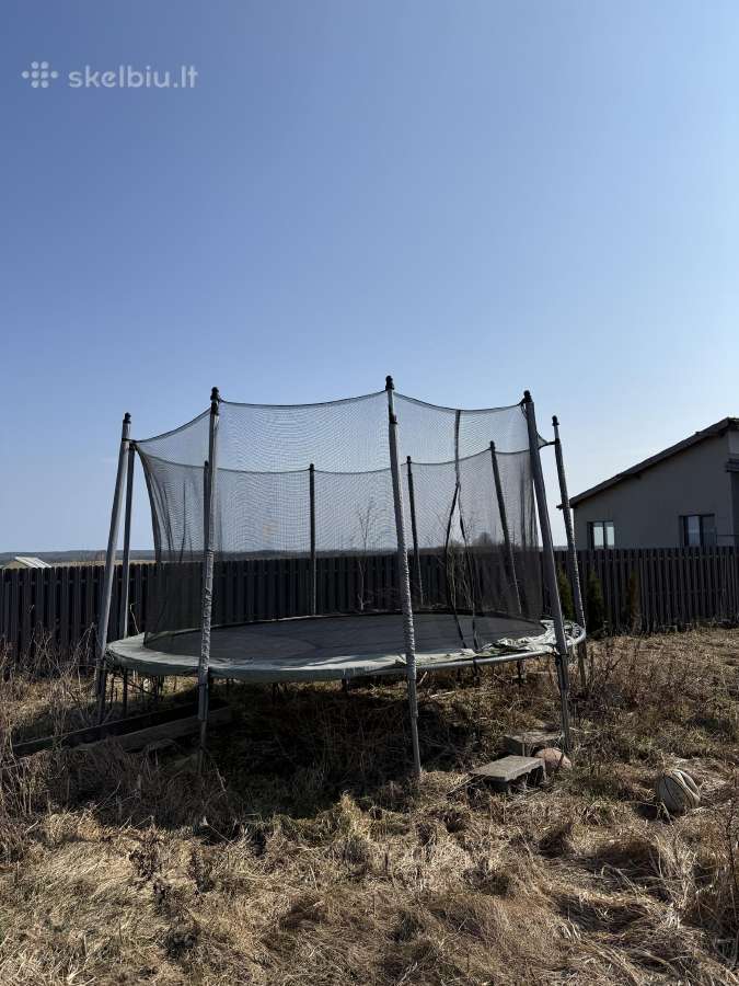 Didelis ir tvirtas batutas 430 cm