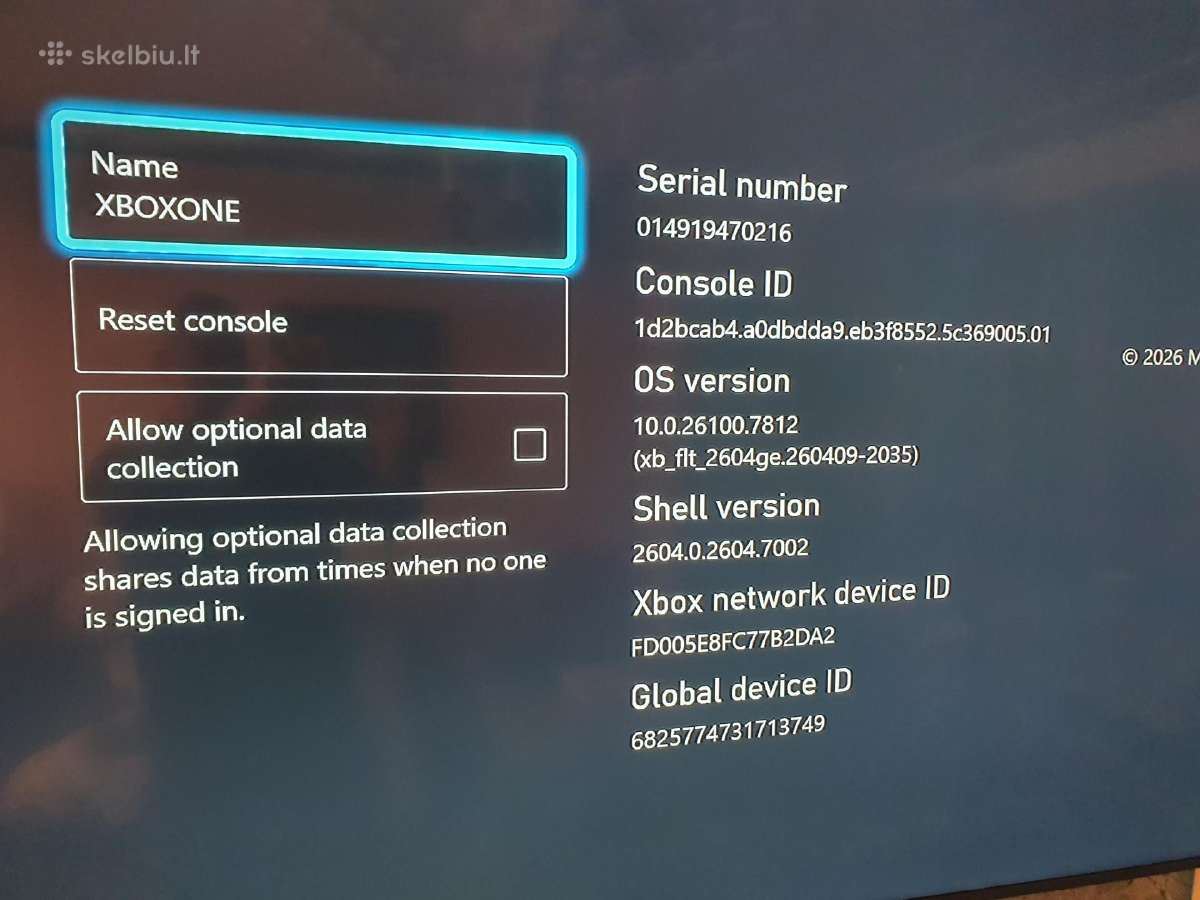 Xbox one slim - nuotraukos Nr. 4