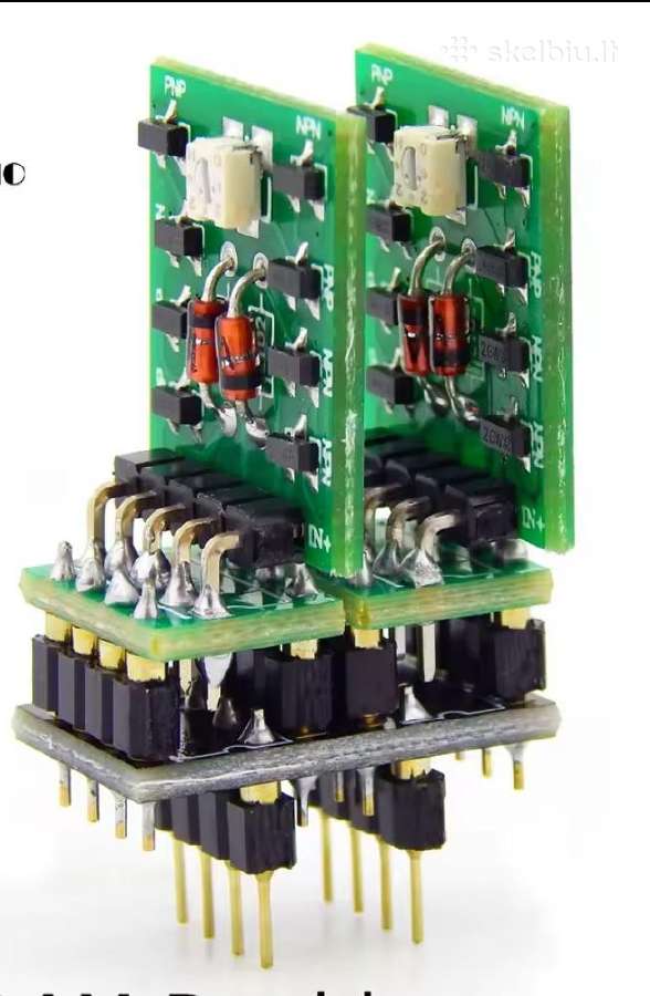 Diskrėtiniai opa dual audio stiprintuvai