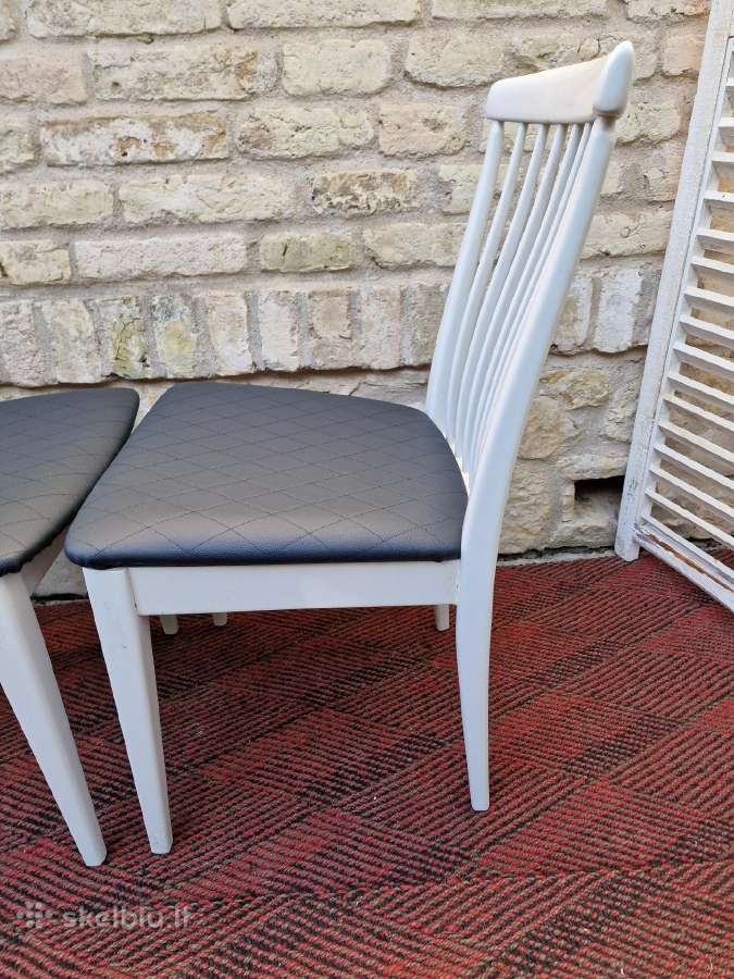 Vintažinės mid century autorinės kėdės "Asko" - nuotraukos Nr. 6