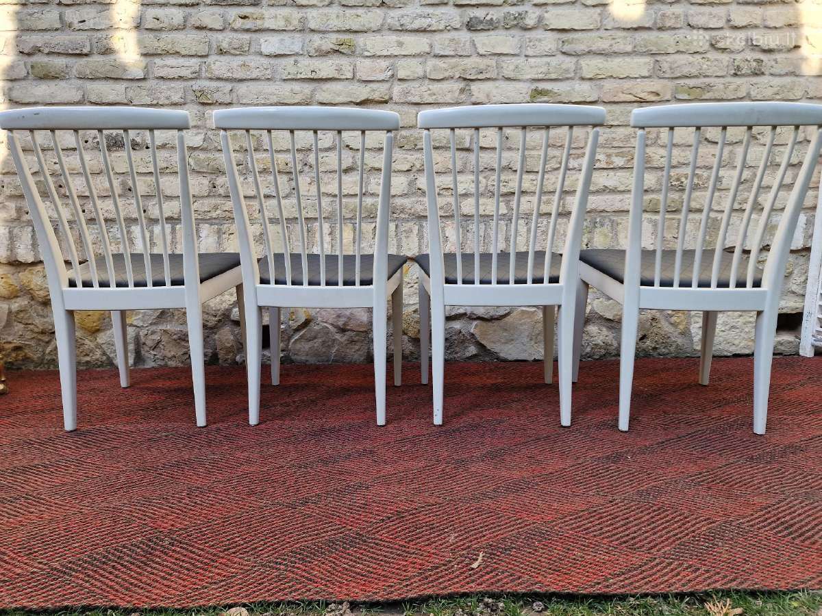 Vintažinės mid century autorinės kėdės "Asko" - nuotraukos Nr. 16