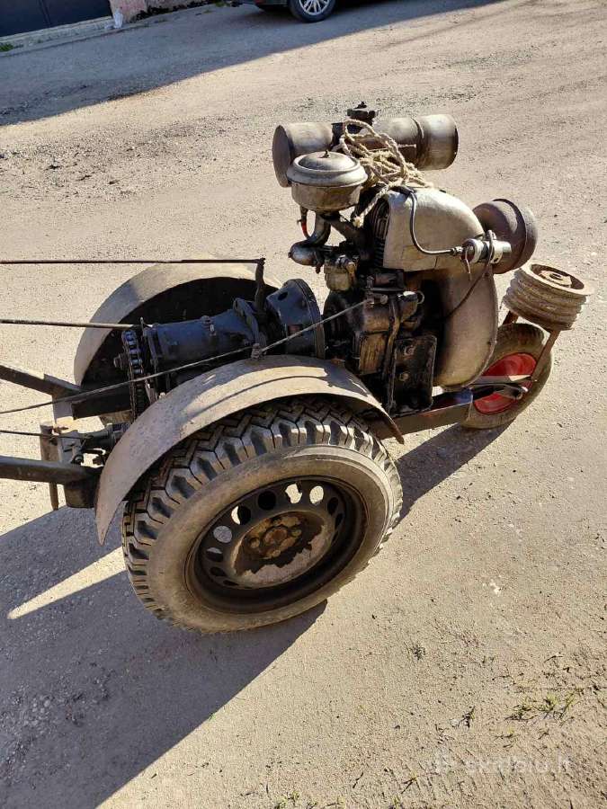 Parduodamas savos gamybos motoblokas