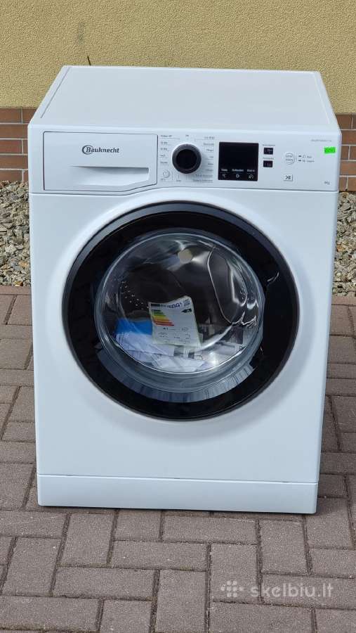 Nauja Bauknecht Super Eco 845a , 8 kg+ garantija