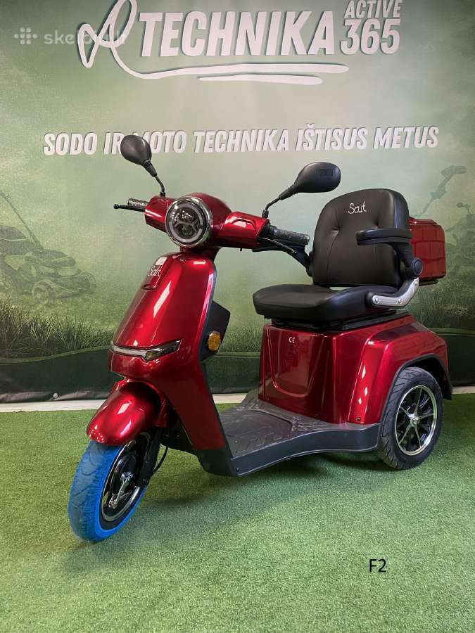 Elektrinis triratis skuteris Skut - nuotraukos Nr. 10