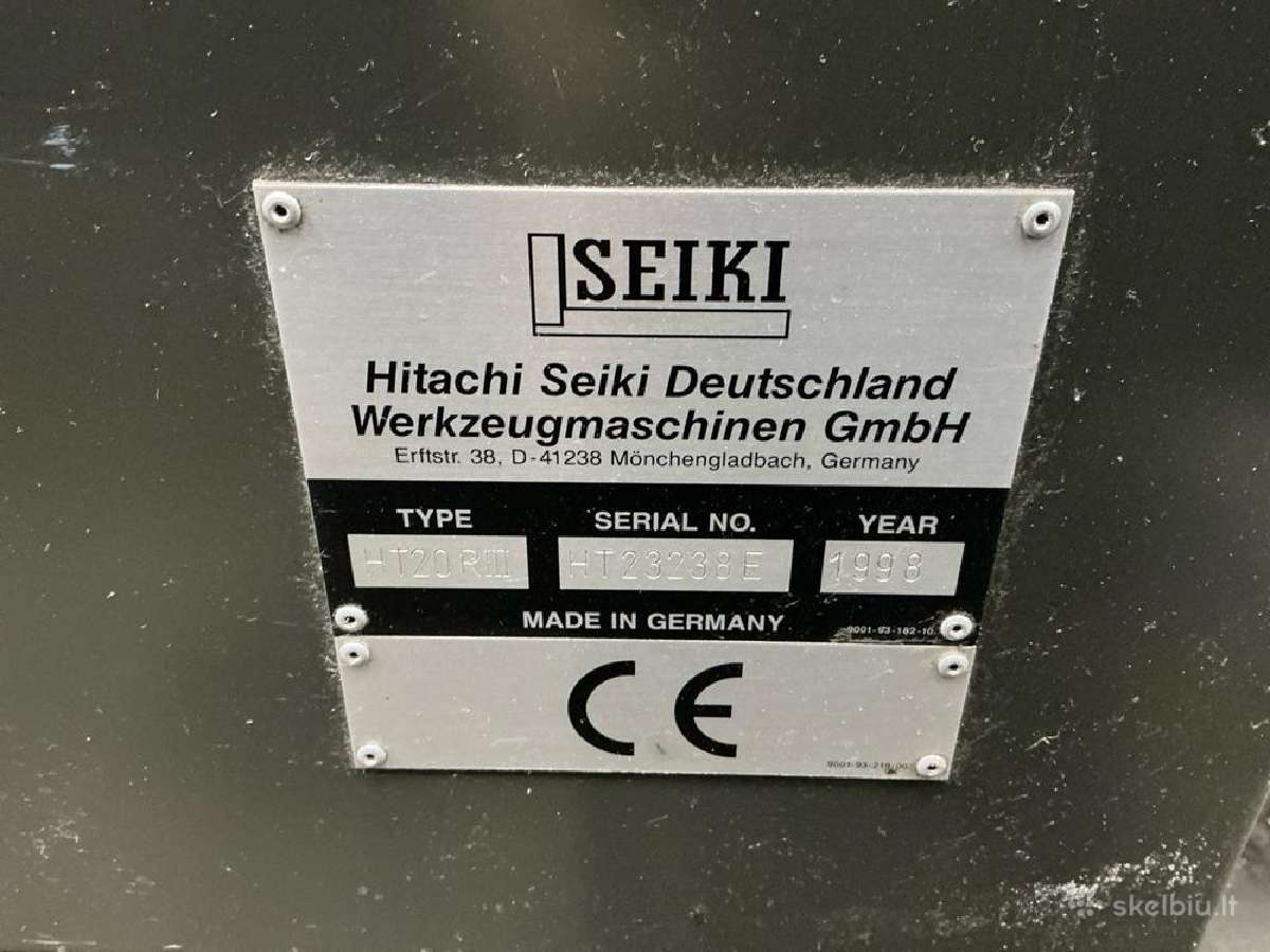 CNC Metalo tekinimo staklės "Hitachi Seiki Ht20r" - nuotraukos Nr. 9