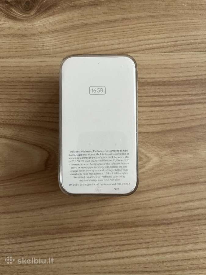 iPod nano 7 (pilna komplektacija) - nuotraukos Nr. 8