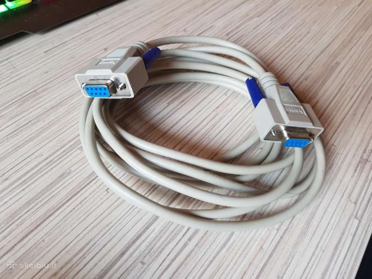 Vga 9pin d-sub db9 dsub female 9 pin laidas 3m
