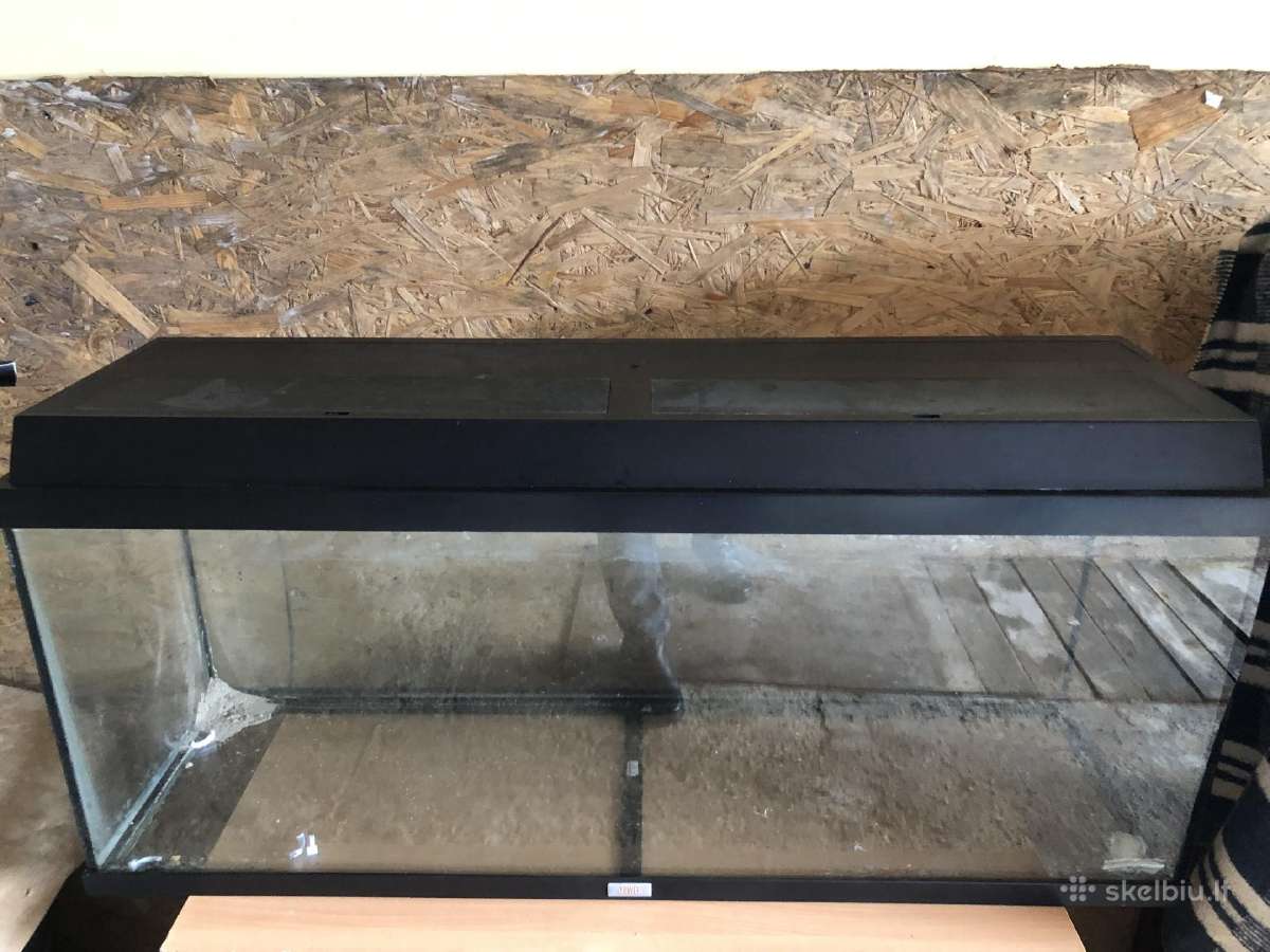 Du akvariumai/terariumai