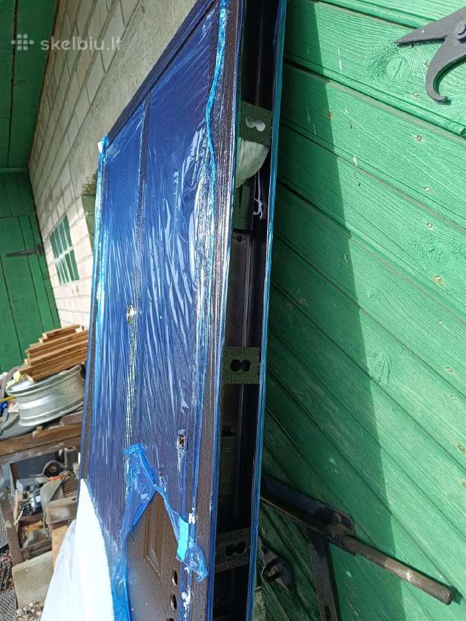 Plieninės lauko šarvuotos durys - nuotraukos Nr. 7
