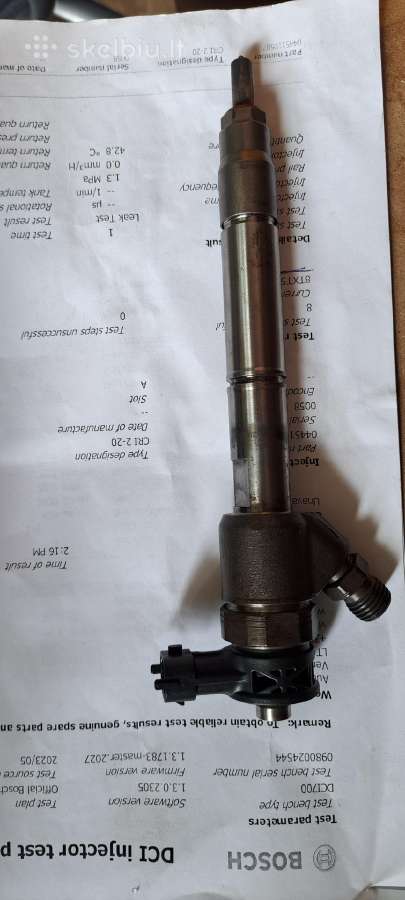 Purkštukai kia Rio 0445110587