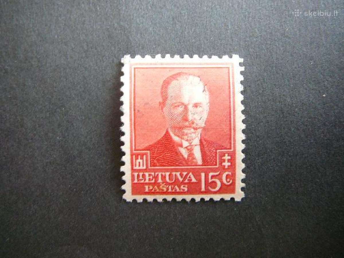 Lietuva 1934 A. Smetona antsp. lit391a