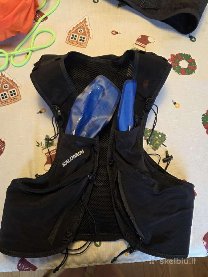 Solomon adv 12 bėgimo liemenė XL 80€