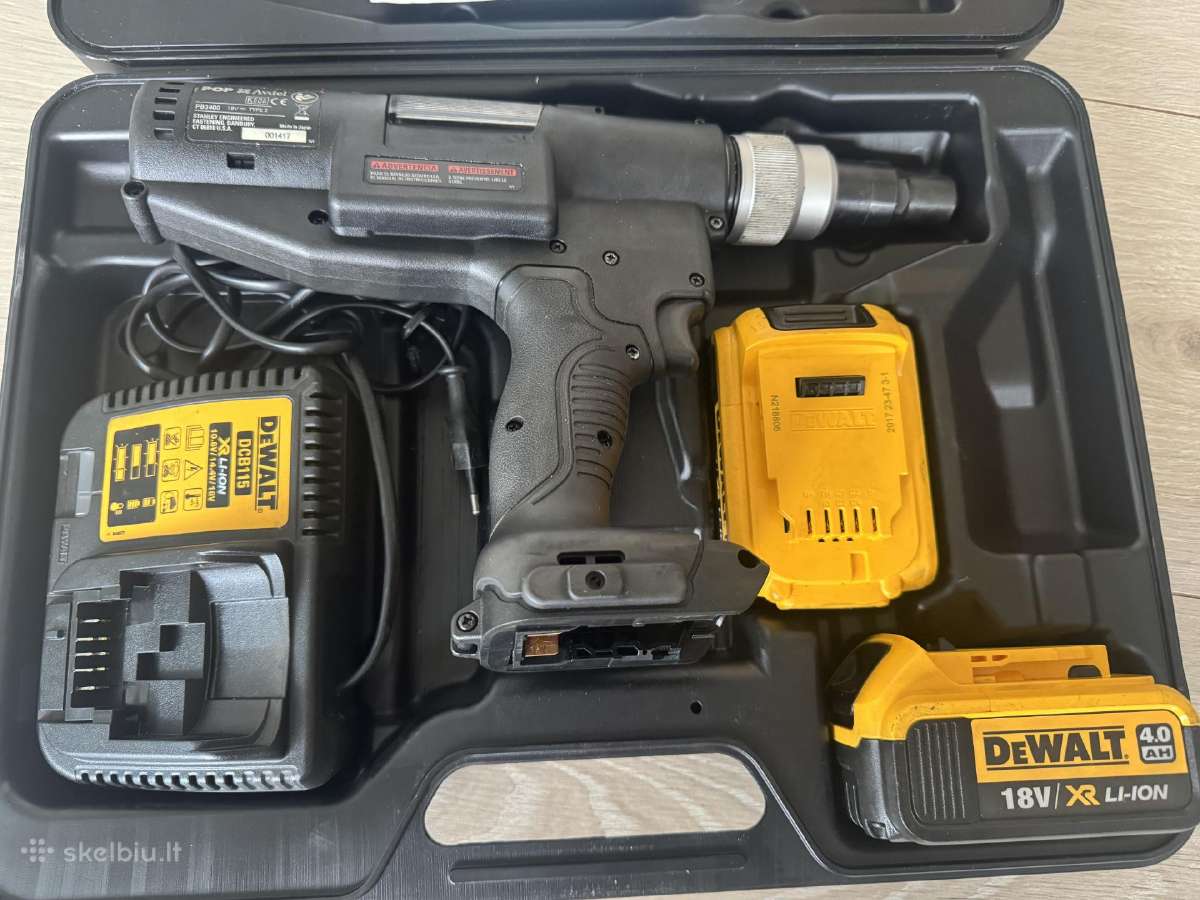 Dewalt Proset Pb3400-qw akumuliatorinis kniediklis - nuotraukos Nr. 2