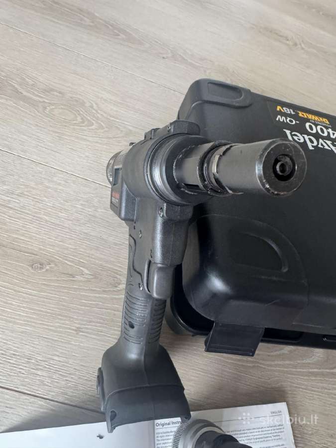 Dewalt Proset Pb3400-qw akumuliatorinis kniediklis - nuotraukos Nr. 4
