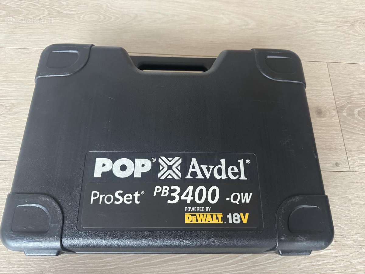 Dewalt Proset Pb3400-qw akumuliatorinis kniediklis - nuotraukos Nr. 5