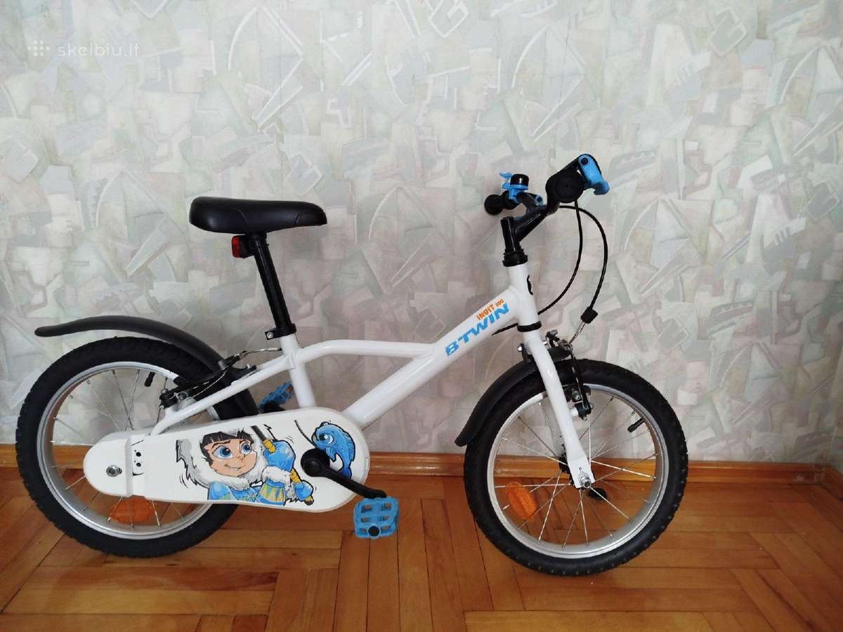 Parduodamas Btwin 16" vaikiškas dviratis 100 Inui