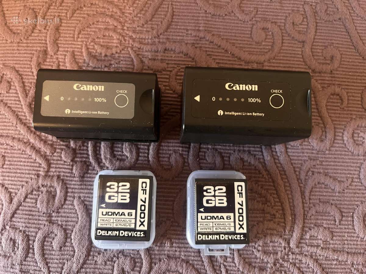 Canon Xf105 HD video kamera+sennheiser mikrofonai - nuotraukos Nr. 6