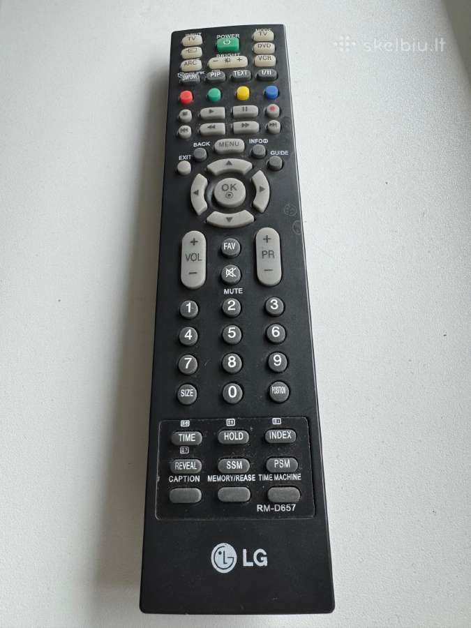 Veikiantis LG TV distancinis pultas Rm-d657
