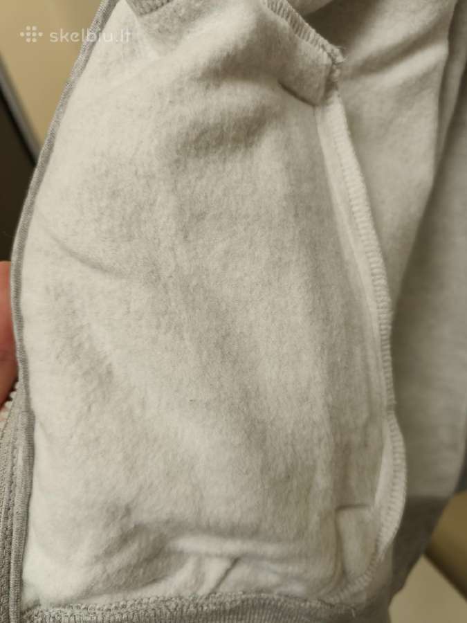 H&m pilkas džemperis su užtrauktuku (Relaxed Fit) - nuotraukos Nr. 6