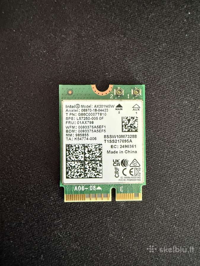 Intel ax201 m.2