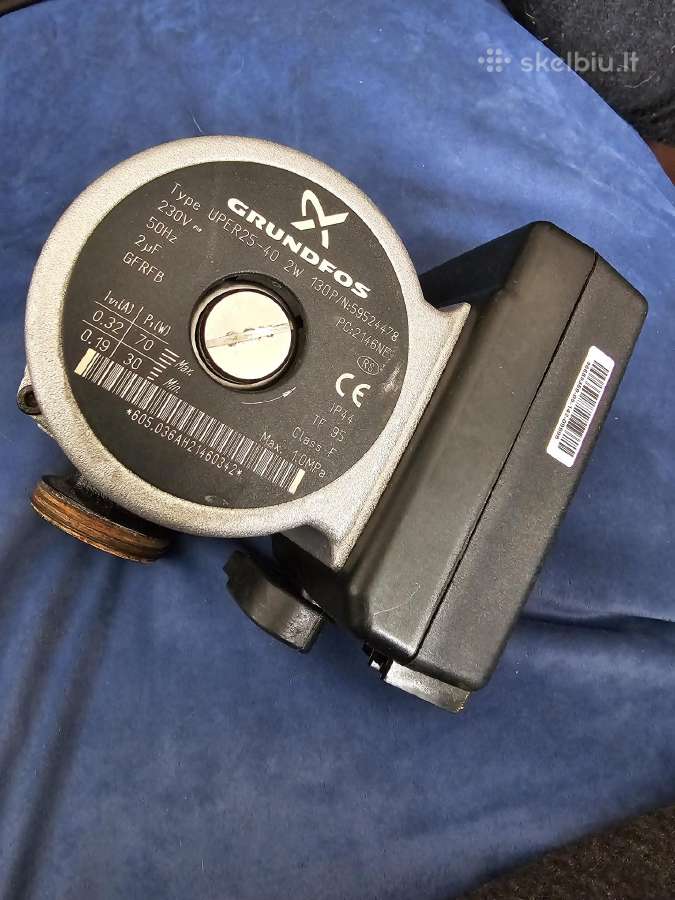 Wilo ir Grundfos Cirkuliacinis siurblys