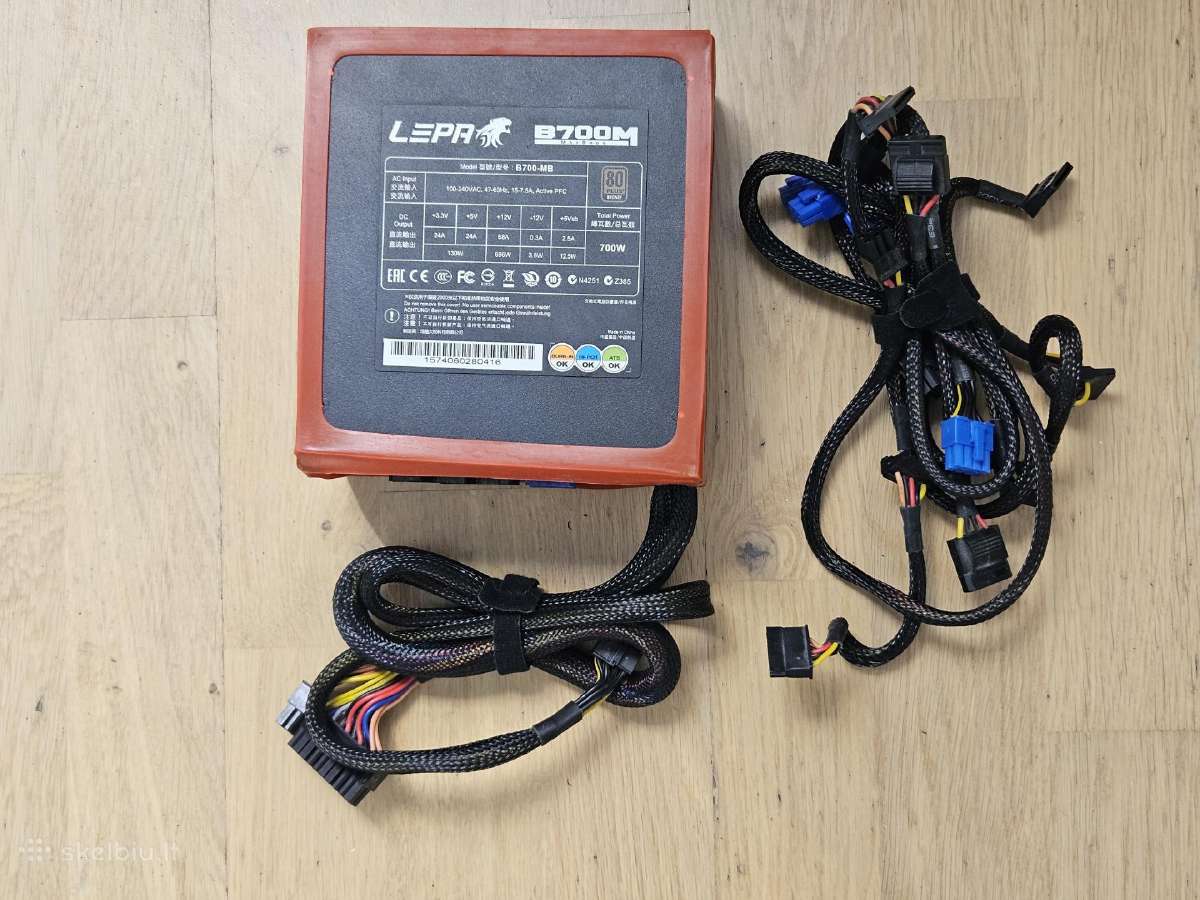 Maitinimo blokas Lepa B700m 700w Bronze 80plus