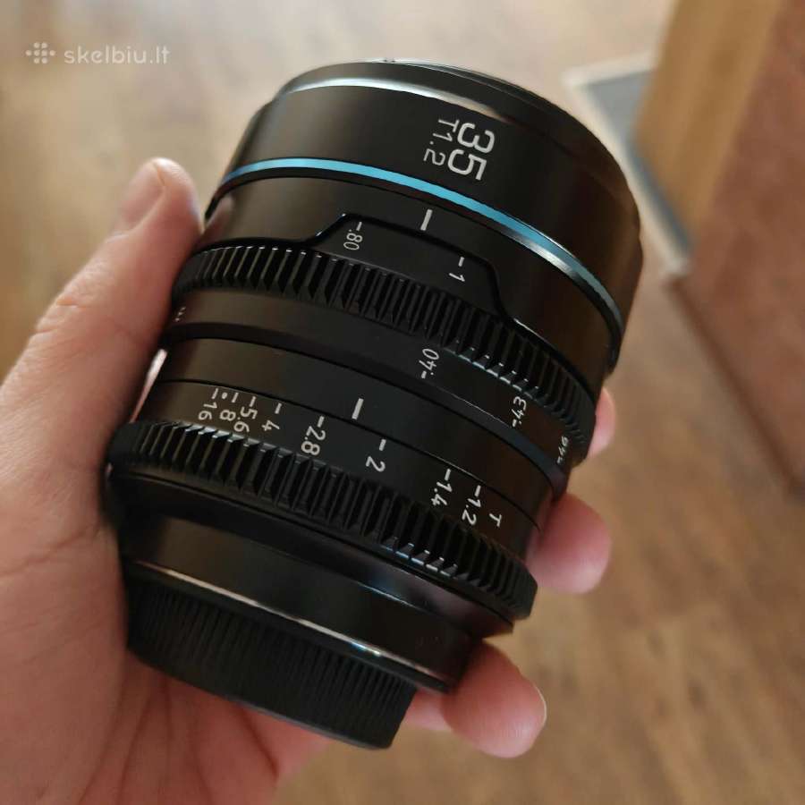 Sirui Night Walker 35mm T1.2 Mft Cine Lens