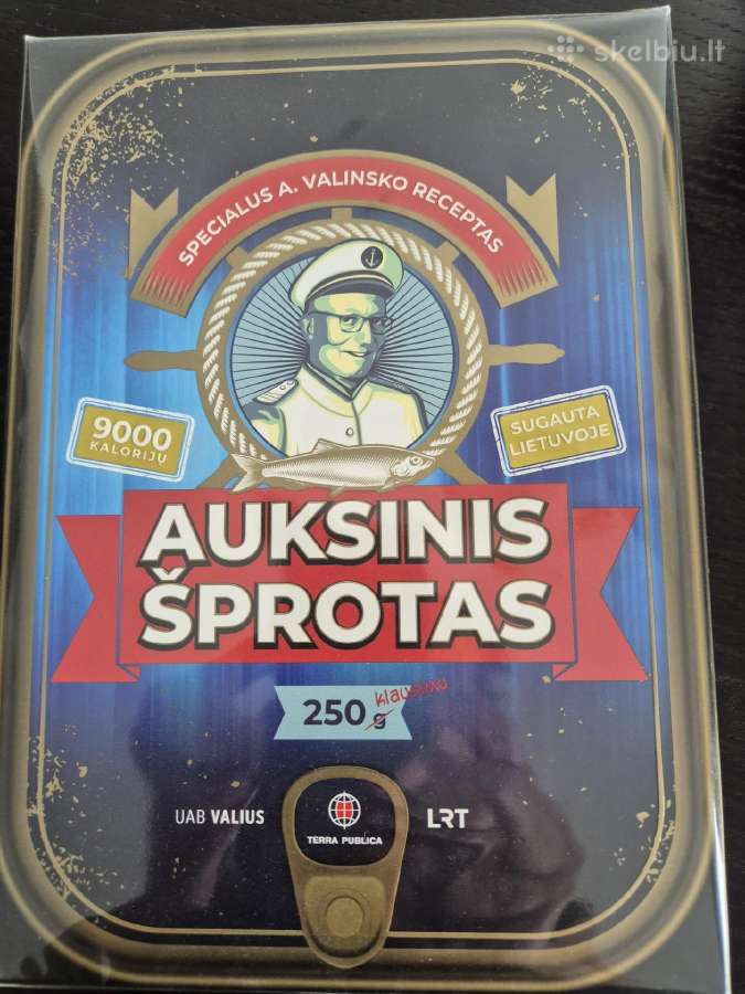 Naujas stalo žaidimas Auksinis šprotas