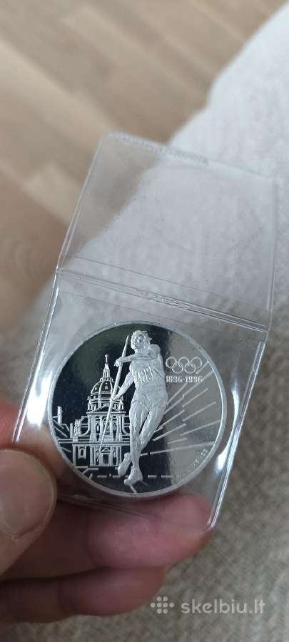 Sidabras 100 francs 1994, Javelin. - nuotraukos Nr. 4