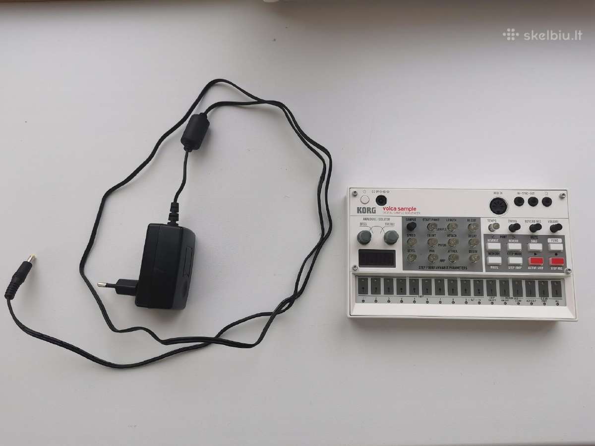 Korg Volca Sample (Su maitinimo šaltiniu) - nuotraukos Nr. 2