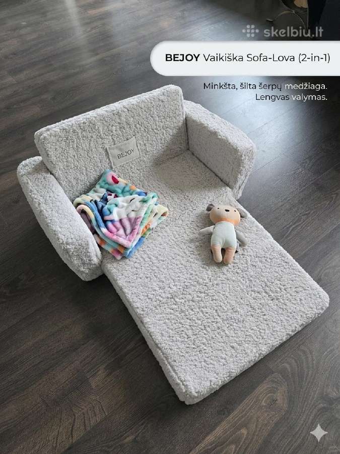 Vaikiška sofa-lova