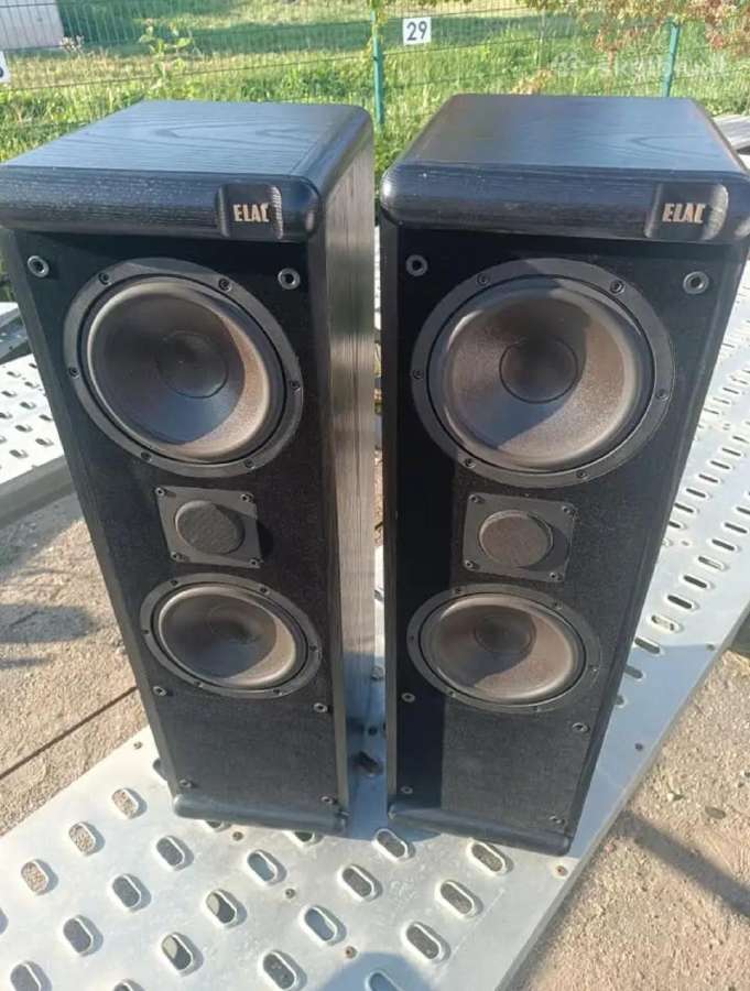 Elac El-130 Mk2 vokiškos kolonėlės (130w) - nuotraukos Nr. 6