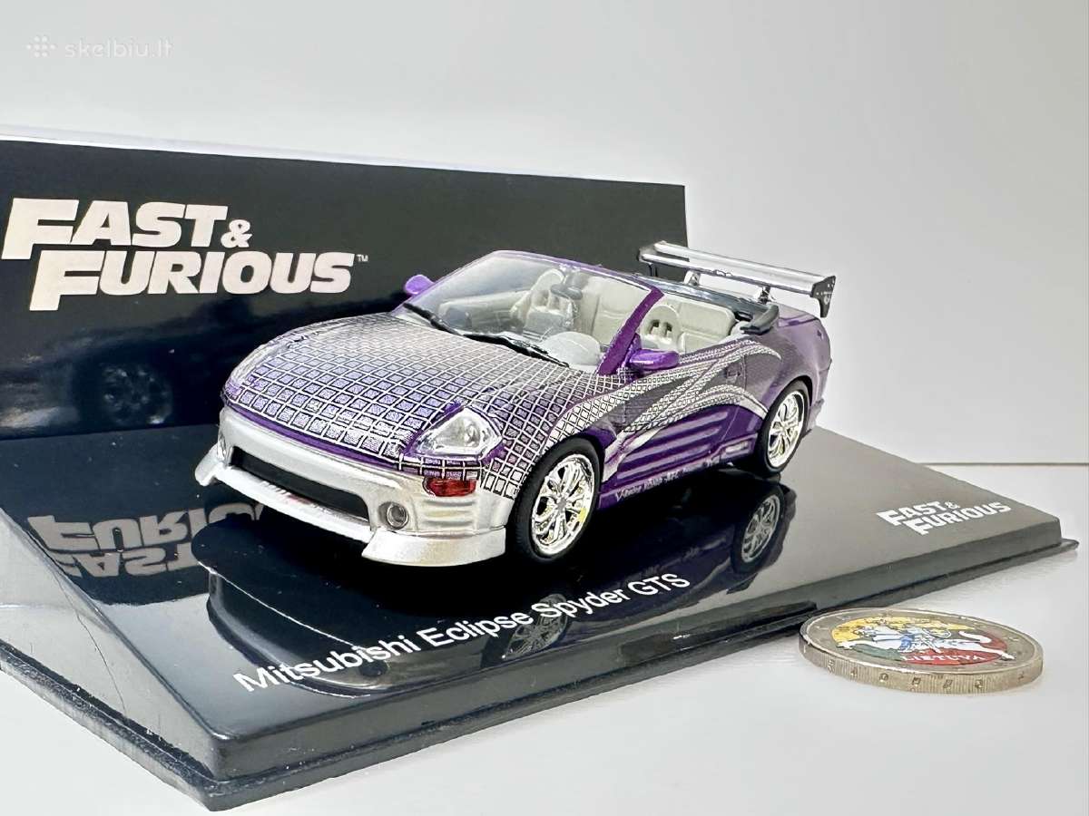 Mitsubishi Eclipse Spyder Gts 2003 1:43 Fast & Fur
