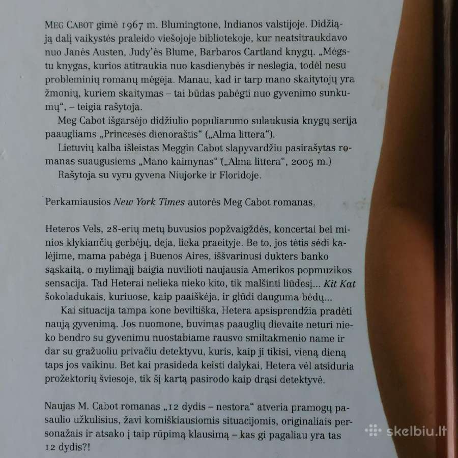 Meg Cabot - 12 dydis nestora - nuotraukos Nr. 8