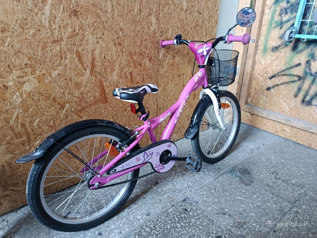 Vaikiškas Dviratis 4kids Heart - nuotraukos Nr. 3