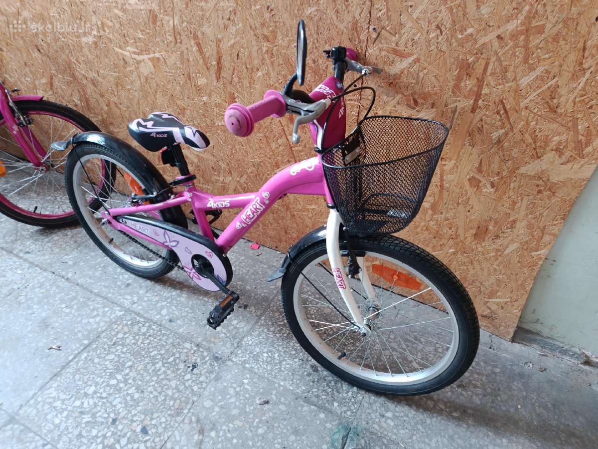 Vaikiškas Dviratis 4kids Heart - nuotraukos Nr. 6