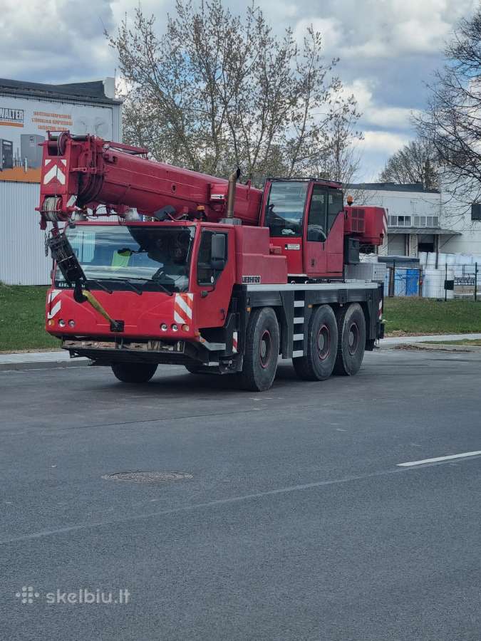 Autokrano paslaugos, automobilinio krano nuoma.