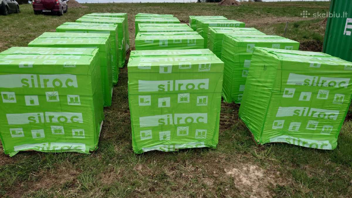 Parduodami Silrock Plus 180 mm blokeliai (paletėm) - nuotraukos Nr. 2