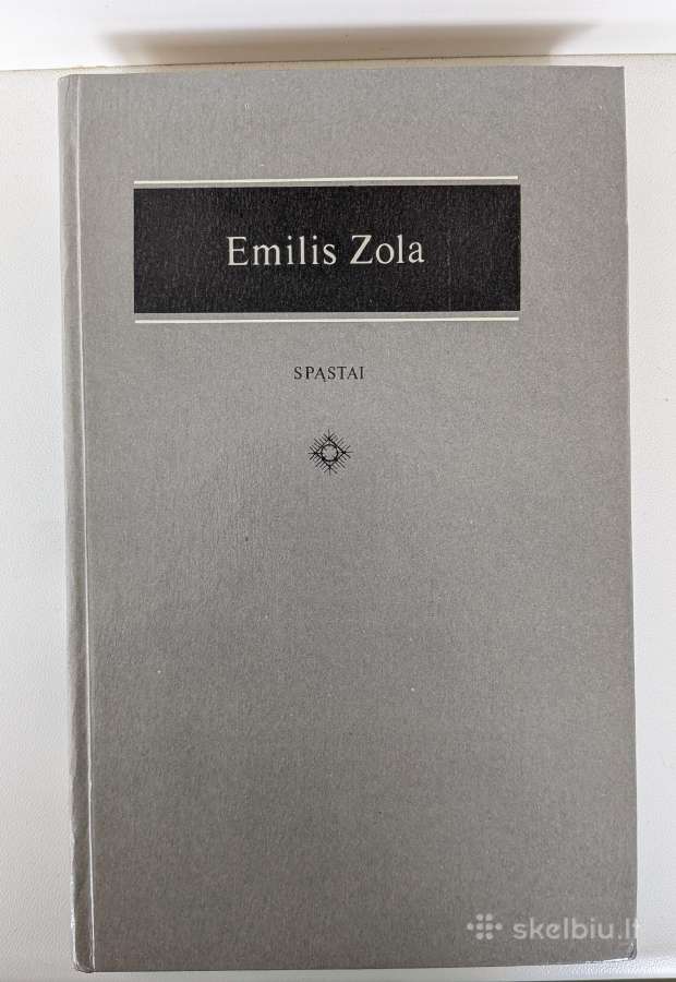 Spąstai. Emilis Zola