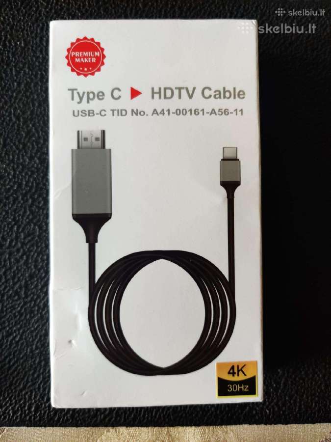 Kabelis Hdmi (Hdtv) type C