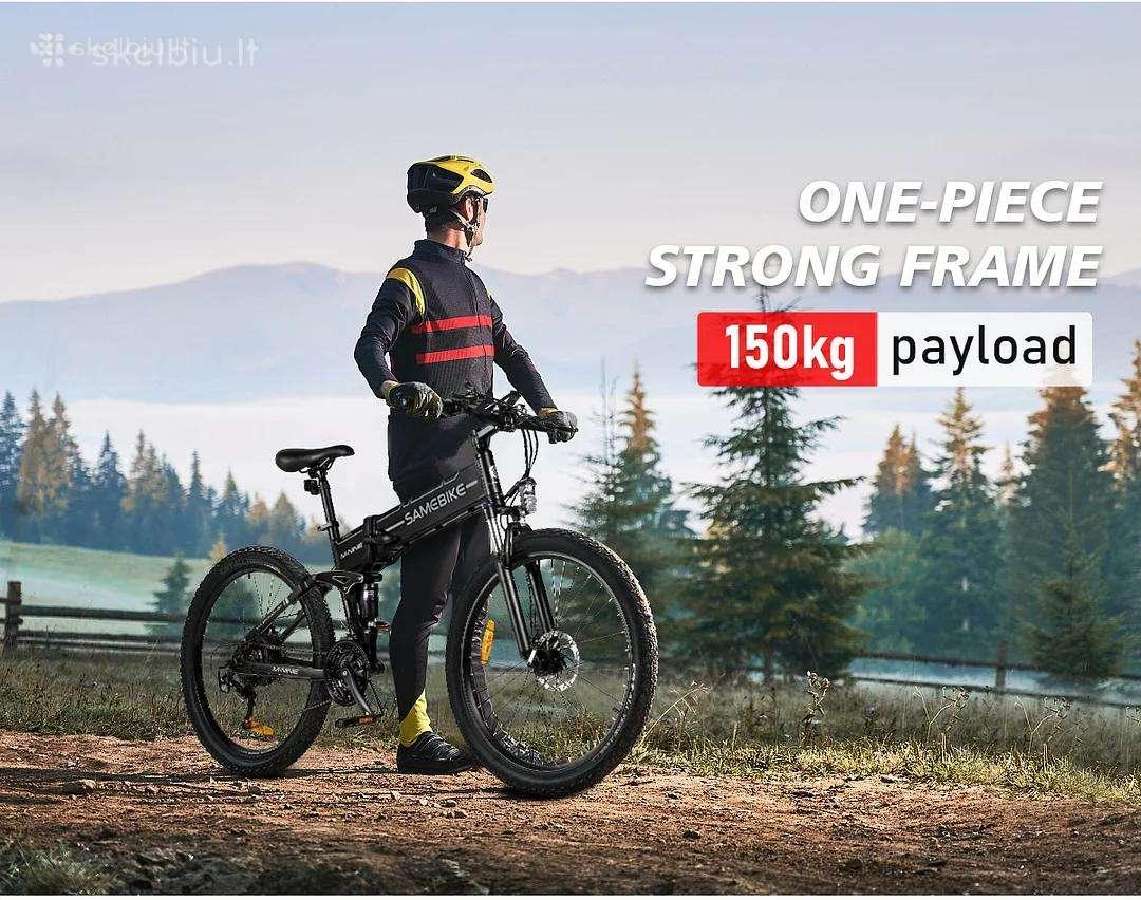 Elektrinis dviratis Samebike Lo26-II-ft-yd 900w - nuotraukos Nr. 6