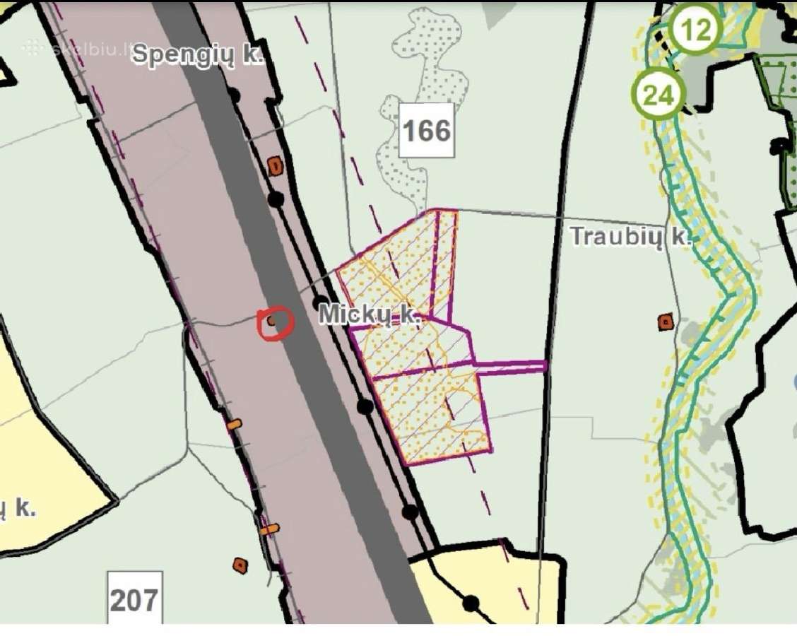 14 arų Žemės sklypas Mickų kaimas, Priekulės sen. - nuotraukos Nr. 4