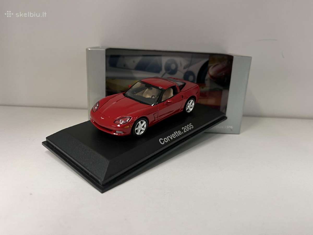 Kolekciniai modeliukai-chevrolet corvette