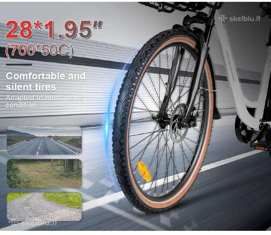 Samebike RS-a07 500w elektrinis dviratis - nuotraukos Nr. 15