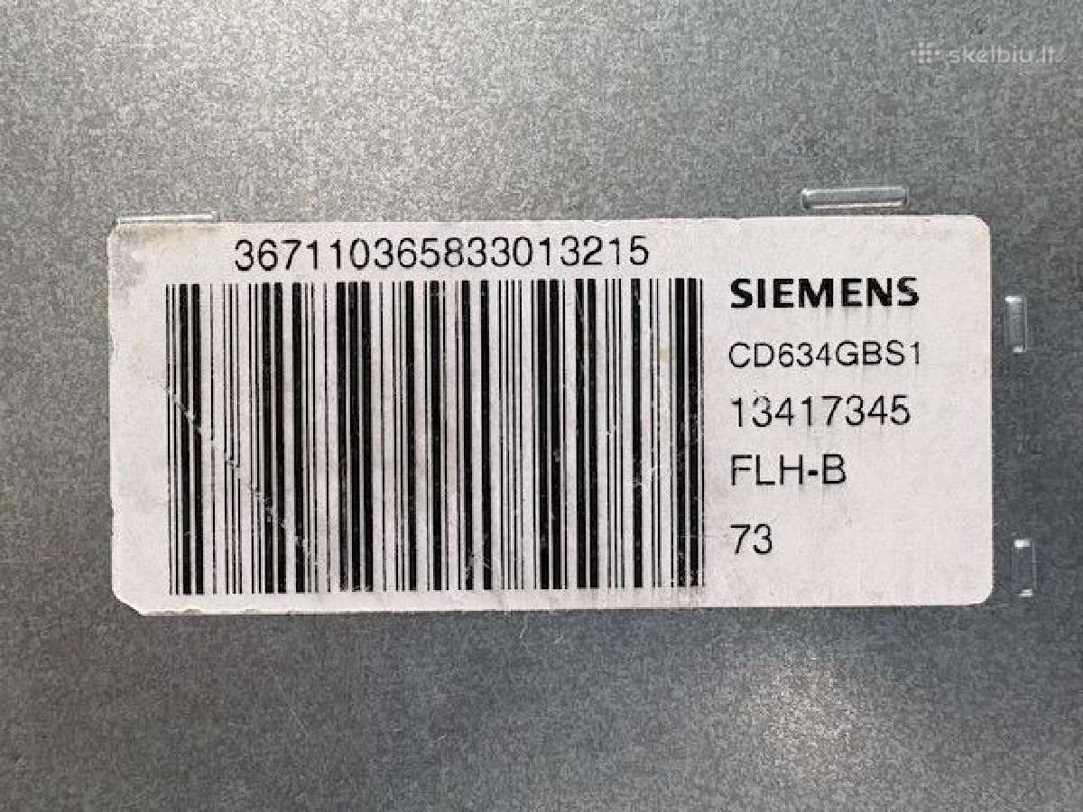 Siemens iq700 įmontuojama garinė orkaitė - nuotraukos Nr. 4