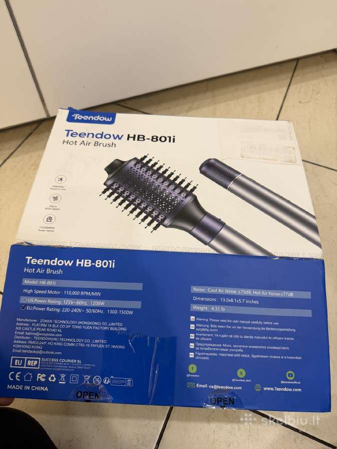 Teendow 7 in 1 plaukų formavimo rinkinys - nuotraukos Nr. 16