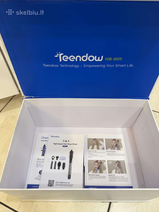 Teendow 7 in 1 plaukų formavimo rinkinys - nuotraukos Nr. 17