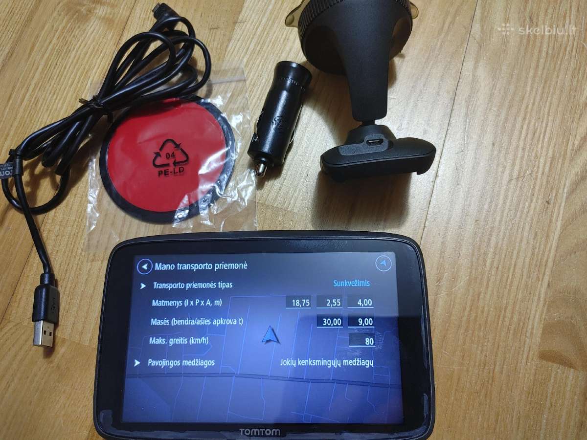 Tomtom go 6250, truck, Go expert 7, Garmin dezl - nuotraukos Nr. 2