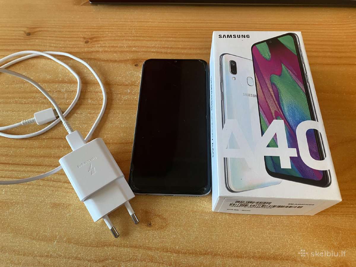 Samsung Galaxy A 40 Veikiantis Telefonas